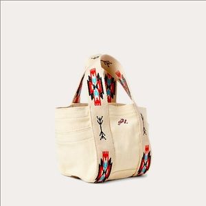 Polo Ralph Lauren Cotton Embroidered Tote